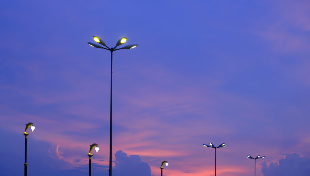 LED Parking Lot lights